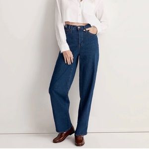 Madewell TALL perfect vintage wide leg jeans in Fairdale wash